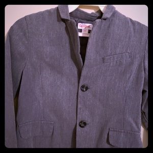 Toddler gray blazer size 5T